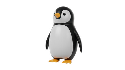 Fototapeta premium Cute 3D Penguin Character