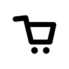 Shopping Cart Icon, Online Store, E-commerce Symbol