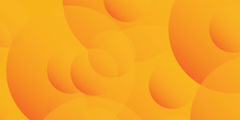 Abstract orange background with overlapping circles. The background features a smooth, orange gradient texture. Vibrant orange tones dominate. moder, illustration