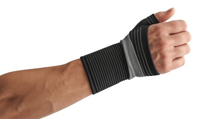Hand Wearing a Thumb Support