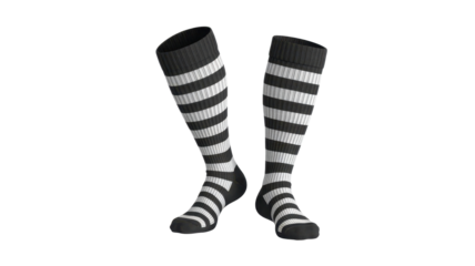 Striped Knee High Socks