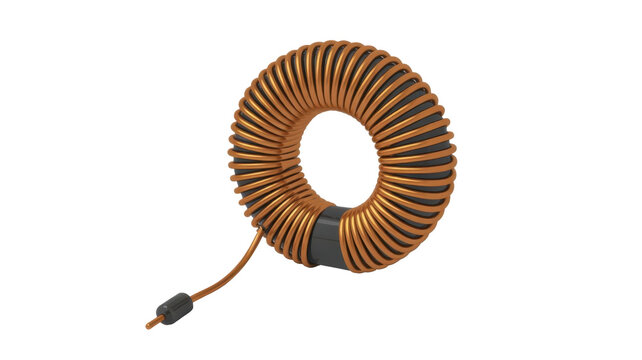 Toroidal inductor or coil
