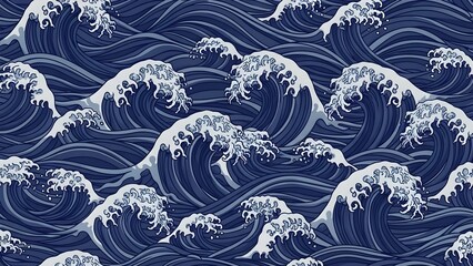 Wave pattern illustration