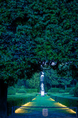 Obraz premium San Quirico d'Orcia is an Italian town in the province of Siena, in the Tuscany region.