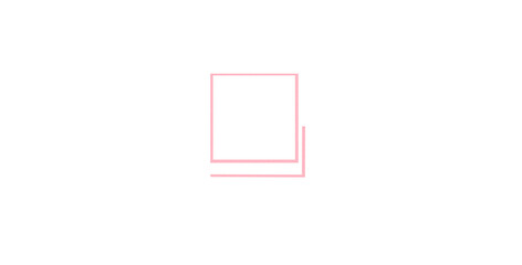 Square, Rectangle, Pink, Collage Rectangle, Made of Paper, Photo Frame on Transparent Background