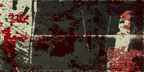 Screen Print Square Font. Works well at small sizes. Detailed individually textured characters with an eroded halftone