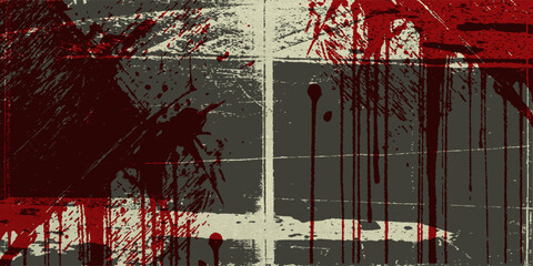 Screen Print Square Font. Works well at small sizes. Detailed individually textured characters with an eroded halftone