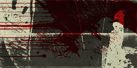 Screen Print Square Font. Works well at small sizes. Detailed individually textured characters with an eroded halftone