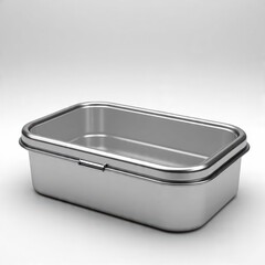Tiffin box isolated on white background generative ai