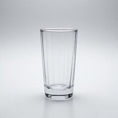 Glass tumbler isolated on white background generative ai