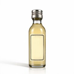 Oil bottle isolated on white background generative ai