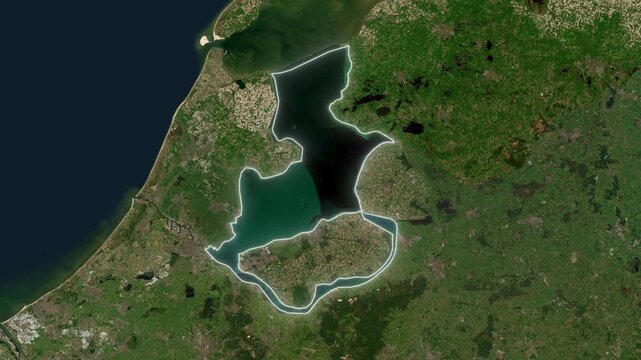 IJsselmeer Map Animation