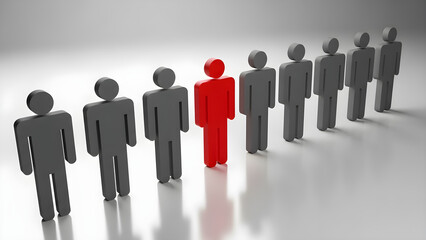 Human Skeleton with Lower Back Pain