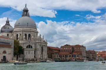 Bazylika Santa Maria della Salute nad Canal Grande w Wenecji, Włochy © Jarosław