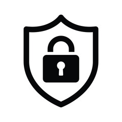 Secure protection with shield and lock