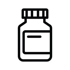 Medicine bottle icon