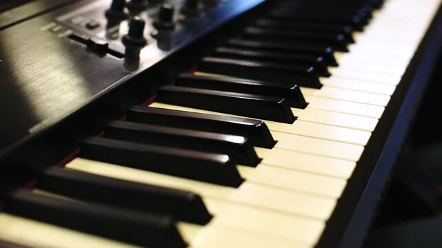 Closeup tuts piano 