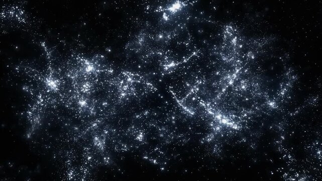 Stunning cosmic starry night sky filled with bright stars and galaxies for astronomy enthusiasts