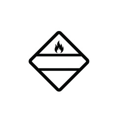 Flammable Liquid Warning Sign hazard