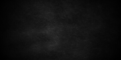 Fototapeta premium Black texture chalk board and black board background. stone concrete texture grunge backdrop cement background. dark grey black slate rough texture