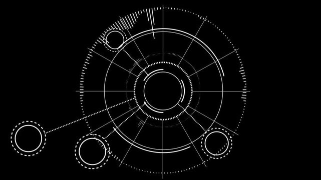 Key symbols appears. 4K+ 3D animation concept..4k animation video.