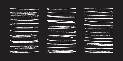 Chalk line collection, vector doodle strokes, pen marks, and crayon textures for creative borders, underlines, and hand-drawn design element PNG Charcoal line character. Crayon Brush Stroke Kit.