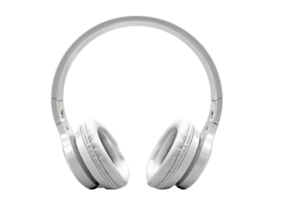 Wireless Over-Ear Headphones on White Background