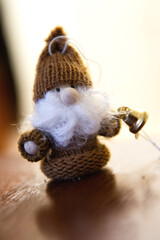 santa claus on the floor