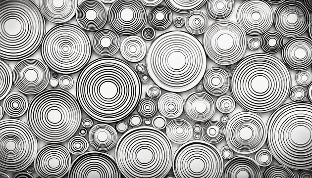 Circles Coloring Page