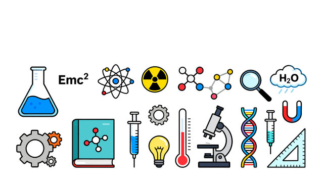 Science and Technology Icons
