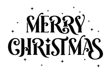 Merry Christmas styles text design vector. Lettering design card template. Christmas Text for wishes. Merry Christmas text for greetings.