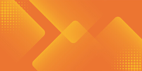 Orange abstract background with square shapes. Geometric design elements. Dynamic shapes. Modern concept. Suit for brochure, flyer, banner, corporate, cover, website, poster. Vector illustration