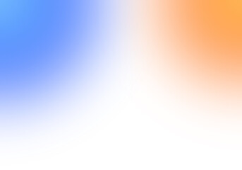 Abstract Grainy Gradient Background with Vibrant Blue and Orange Aura