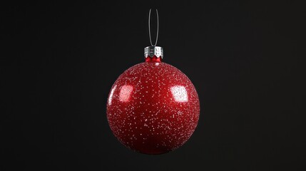 Red christmas ornament