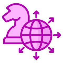 Expansion Strategy Icon