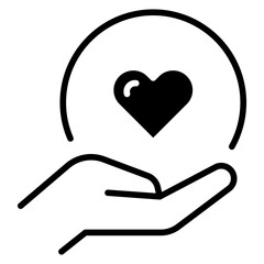 social media reaction icon love like heart vector illustration