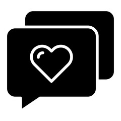 social media reaction icon love like heart vector illustration