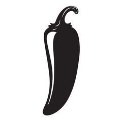 vector illustration of a chili pepper