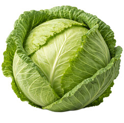 Fototapeta premium green cabbage isolated
