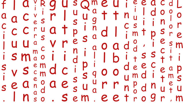 Binary Code on black Background with white Text. Abstract binary code displayed in red text on a white background, symbolizing technology, data, and digital systems. - Powered by Adobe