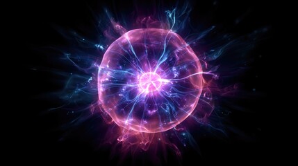 Abstract Energy Plasma Ball