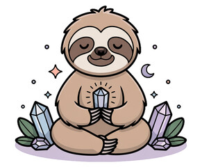 Yoga Sloth Poses Png