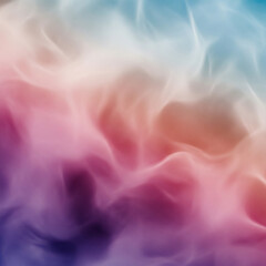 Obraz premium Ethereal gradient of swirling vibrant colors creating a dreamlike abstract background