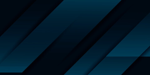 Fototapeta premium Dark blue background with overlapping diagonal gradient shapes. Modern and futuristic scratch style background concept for cover, brochure, certificate, website, and presentation. VOL. 5