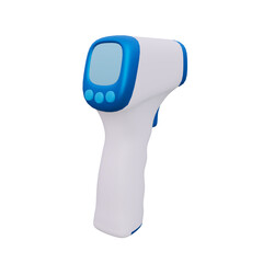 A digital infrared thermometer gun for temperature measurement