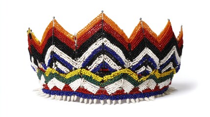 Zulu beaded crown