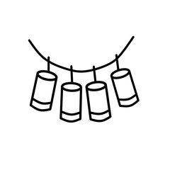 Hanging Firecrackers Celebration Decoration