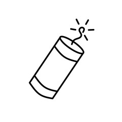 Exploding Dynamite Stick Illustration