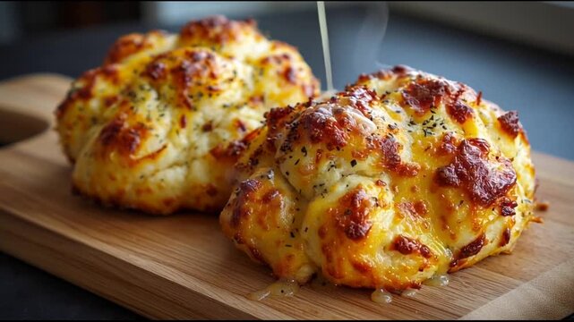Crispy Cheese Stuffed Bread Rolls