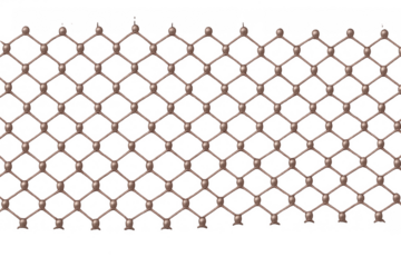 Copper atoms creating a microscopic metallic grid, symbolizing scientific research, advanced technology, and molecular design